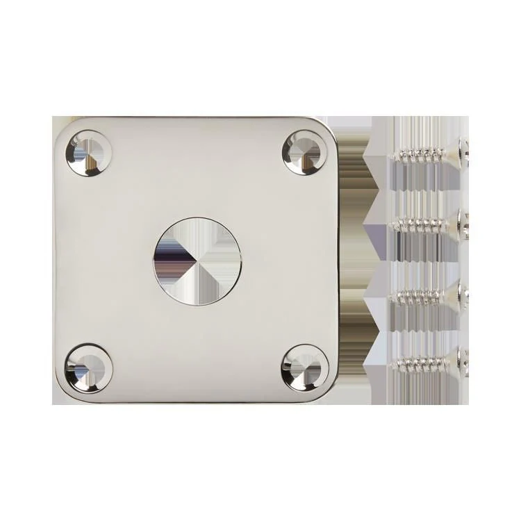 Gibson Metal Jack Plate in Nickel