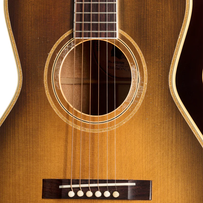 Gibson Murphy Lab 1929 Nick Lucas Special Acoustic Guitar Light Aged - Grey - Image 4