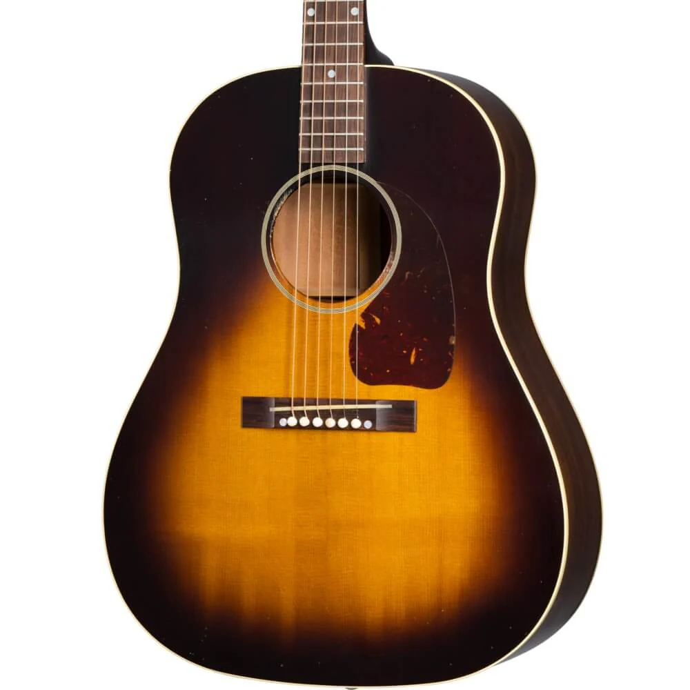 Gibson Murphy Lab 1942 Banner J-45 Acoustic Guitar - Light Aged Vintage Sunburst - Image 3