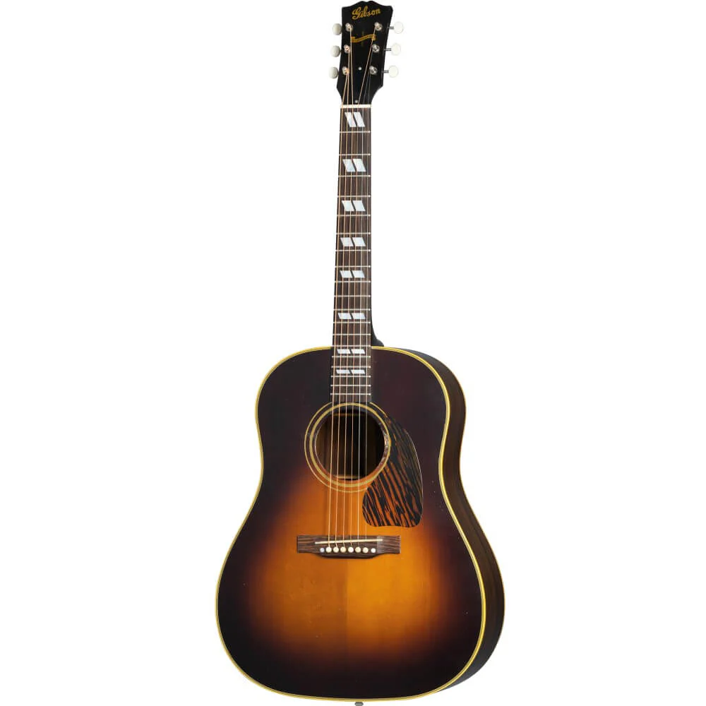 Gibson Murphy Lab 1942 Banner Southern Jumbo Acoustic Guitar - Light Aged Vintage Sunburst - Image 9