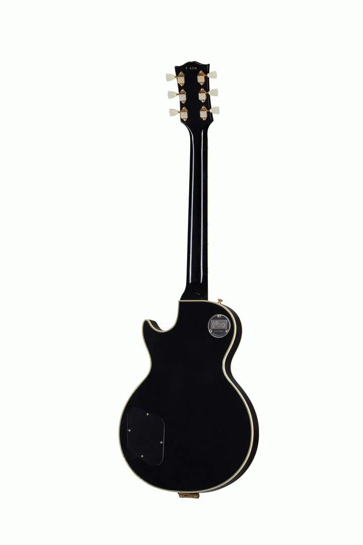 Gibson Murphy Lab 57 Les Paul Custom 3PU Electric Guitar with Bigsby Light Aged Ebony - Image 2