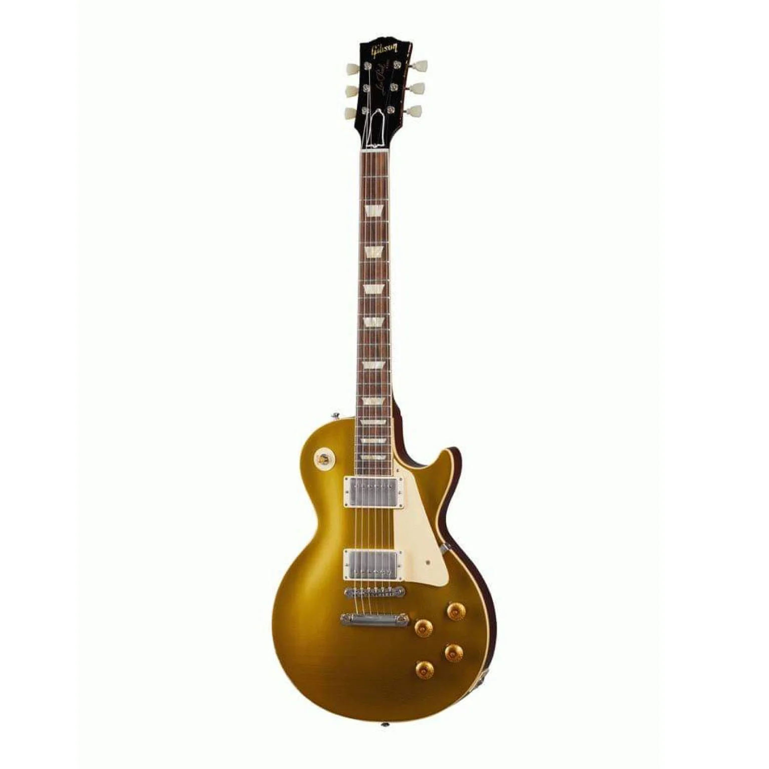 Gibson Murphy Lab 57 Les Paul Electric Guitar Goldtop Darkback Light Aged - Image 6