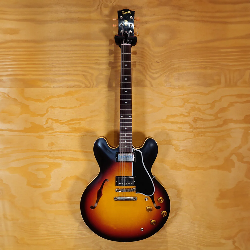 Gibson Murphy Lab '58 ES-335 Electric Guitar in Light Aged Triburst - Image 11