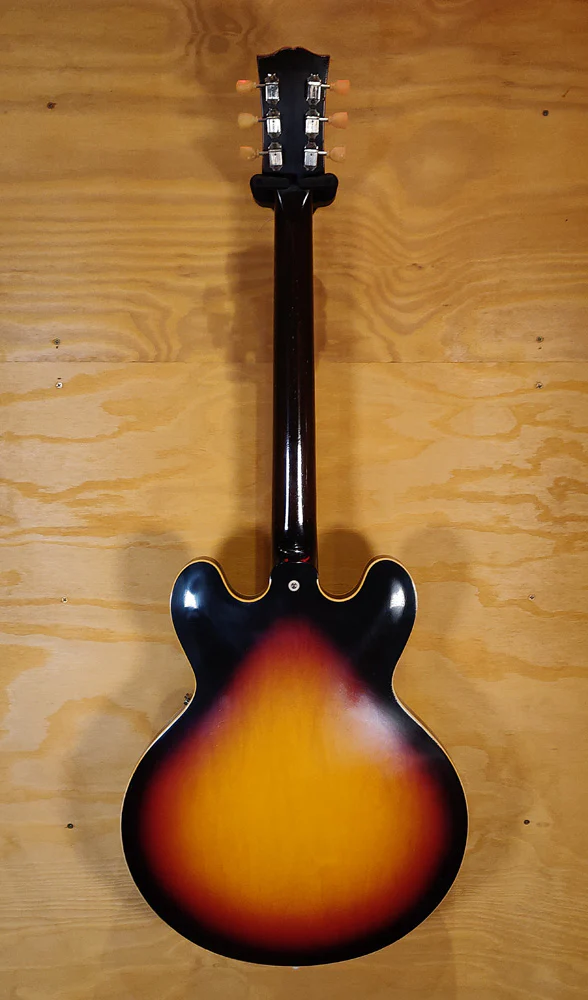 Gibson Murphy Lab '58 ES-335 Electric Guitar in Light Aged Triburst - Image 4