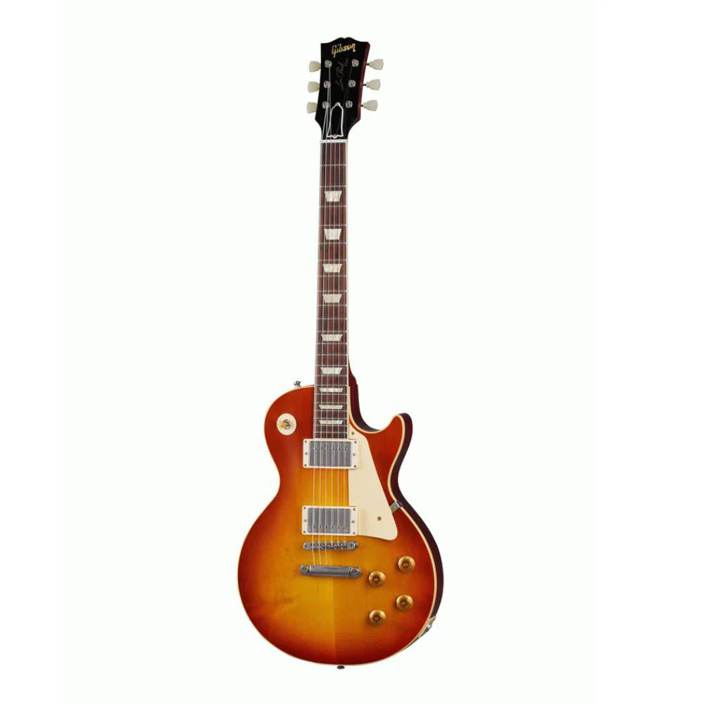Gibson Murphy Lab 58 Les Paul Standard Electric Guitar Ultra Light Aged Washed Cherry Sunburst - Image 6