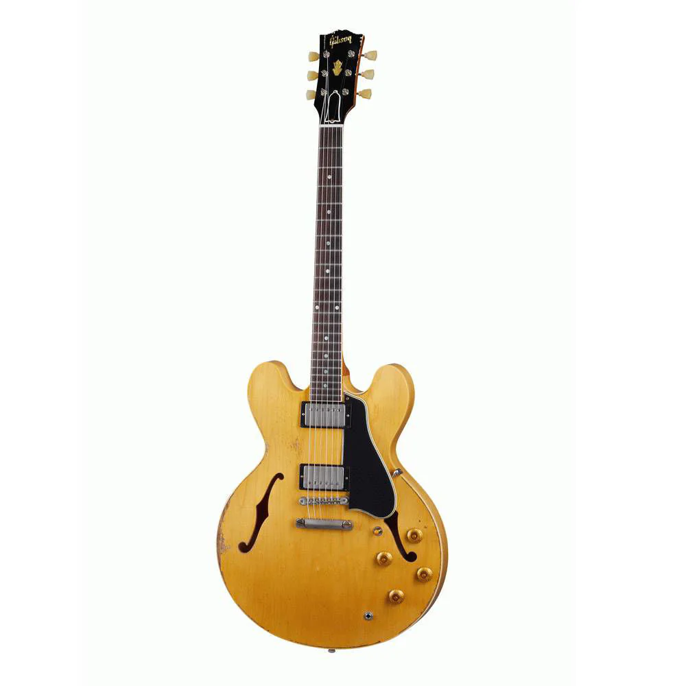 Gibson Murphy Lab 59 ES335 Electric Guitar Ultra Heavy Aged Vintage Natural - Image 4