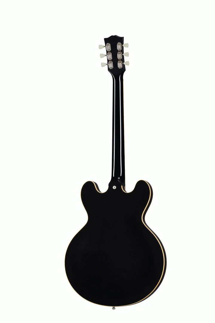Gibson Murphy Lab 59 ES335 Semi-Hollow Electric Guitar Ultra Light Aged Ebony - Image 6