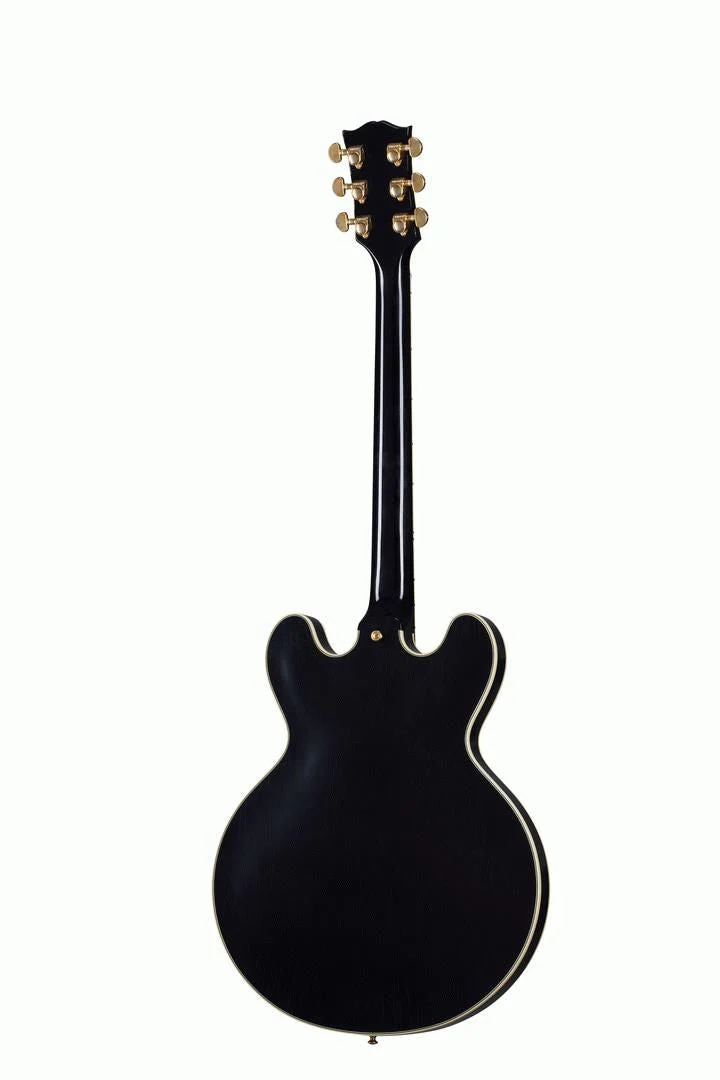 Gibson Murphy Lab 59 ES355 Semi-Hollow Electric Guitar Stop Bar Ultra Light Aged Ebony - Image 2