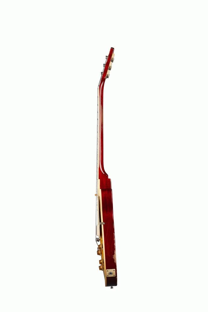 Gibson Murphy Lab 59 Les Paul Standard Electric Guitar Heavy Aged Golden Poppy Burst - Image 3