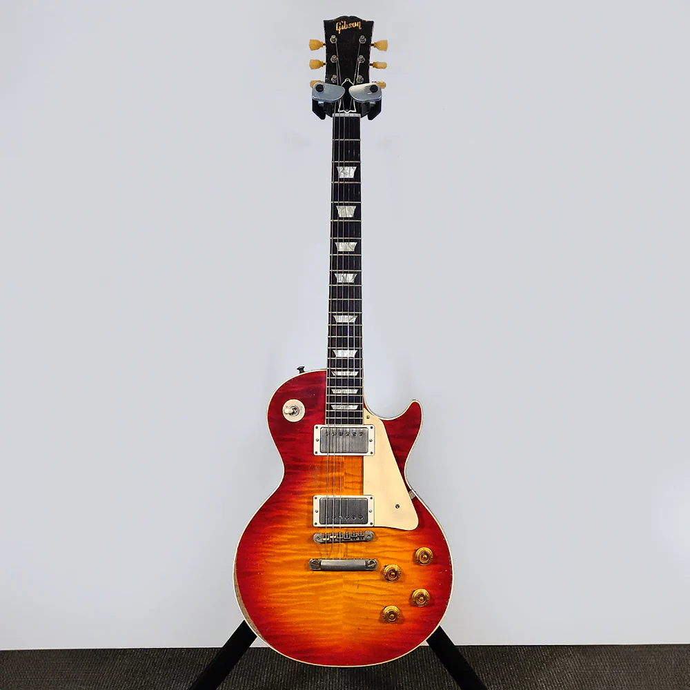 Gibson Murphy Lab '59 Les Paul Standard UL Back/UH Aged - Cherry Tea Burst - Image 11