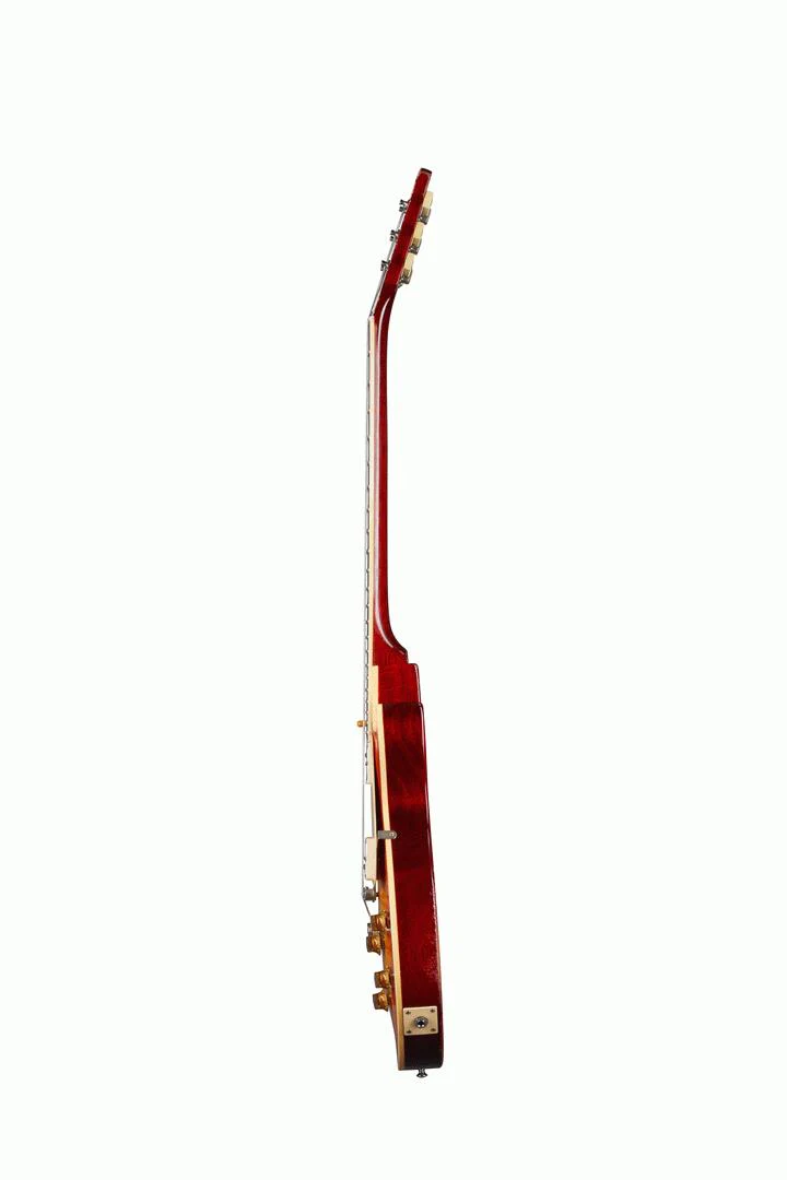 Gibson Murphy Lab 60 Les Paul Standard Electric Guitar Heavy Aged Tangerine Burst - Image 4