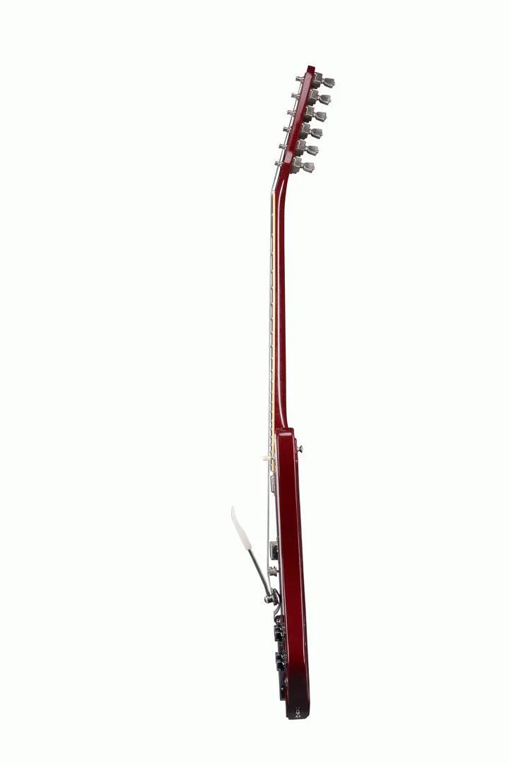 Gibson Murphy Lab 63 Firebird Electric Guitar with Maestro Vibrola Ultra Light Aged Ember Red - Image 3