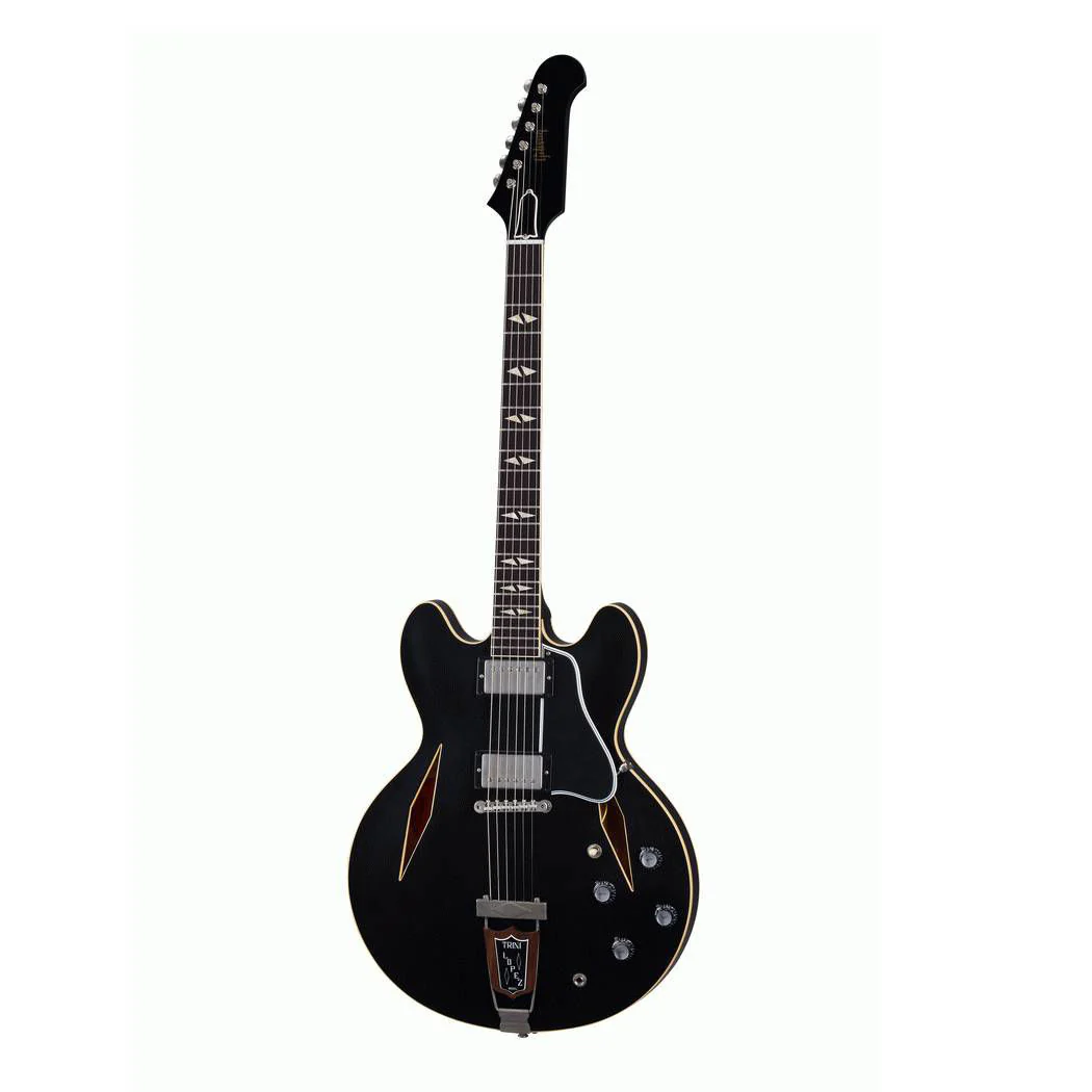 Gibson Murphy Lab 64 Trini Lopez Standard Electric Guitar Ultra Light Aged Ebony - Image 5