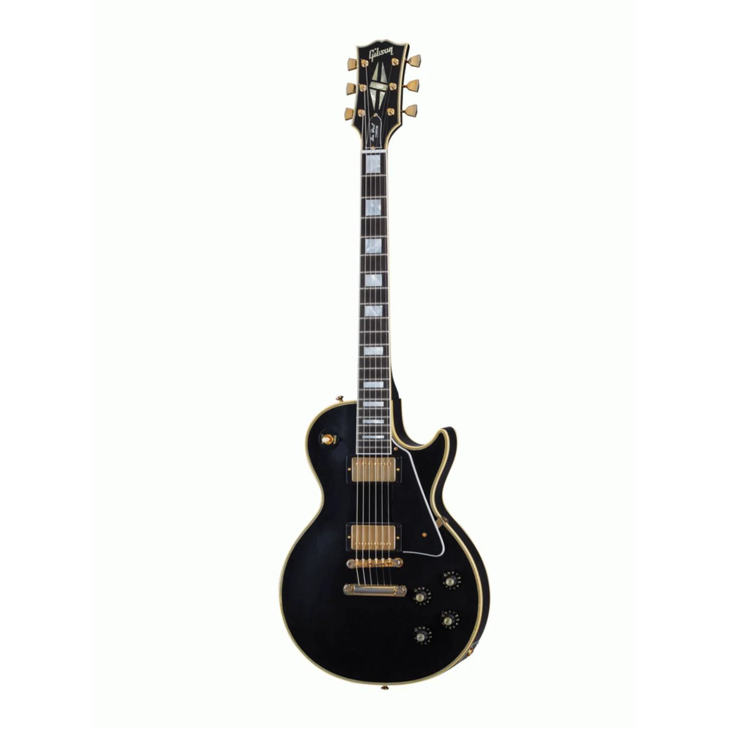 Gibson Murphy Lab 68 Les Paul Custom Electric Guitar Ultra Light Aged Ebony - Image 6