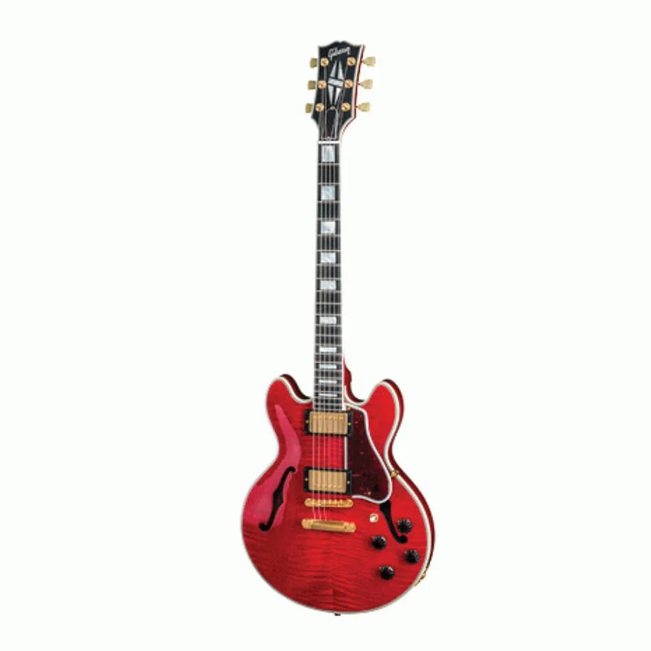 Gibson Murphy Lab CS-356 Electric Guitar Faded Cherry - Image 2