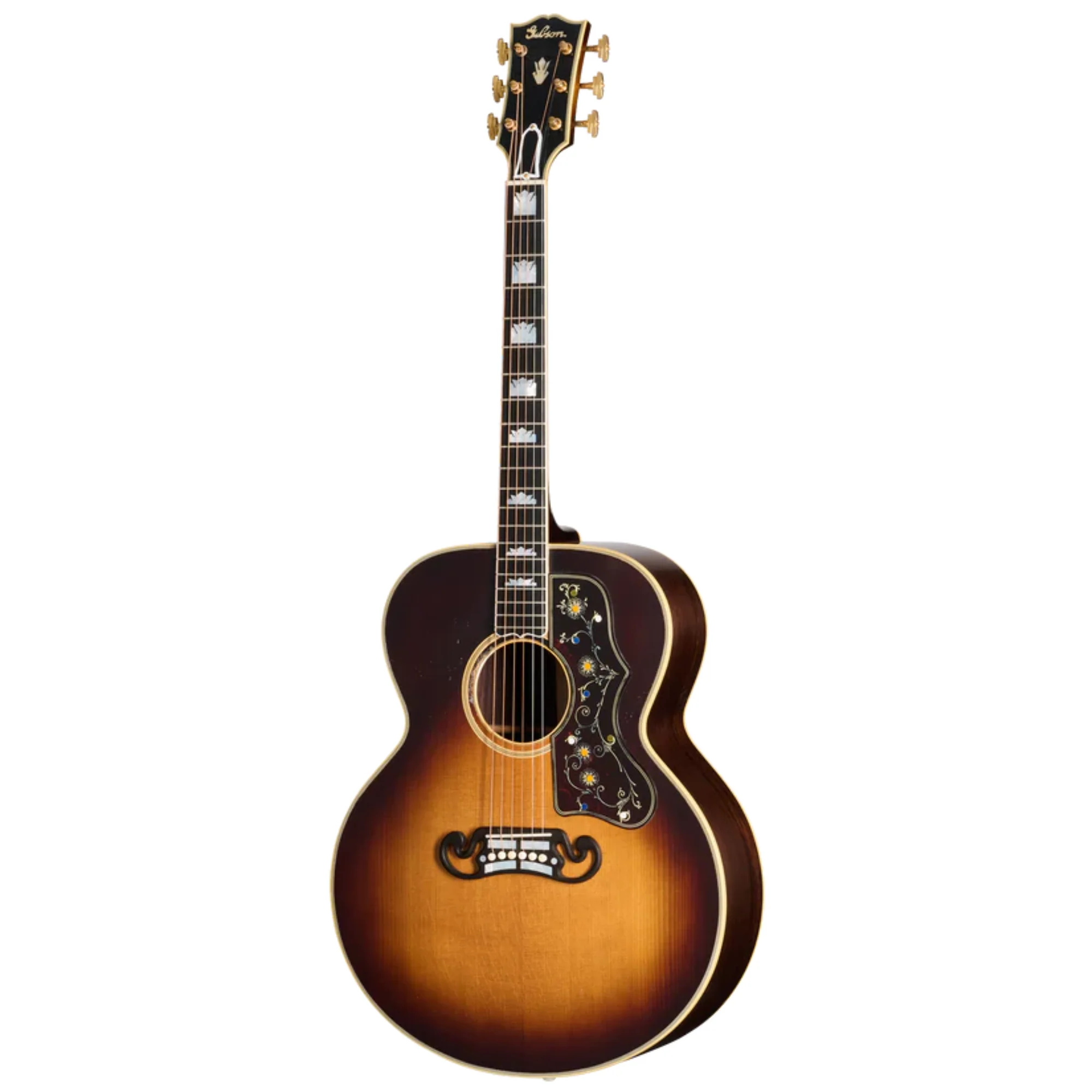 Gibson Pre-War SJ200 Rosewood Acoustic Guitar Light Aged - Vintage Burst