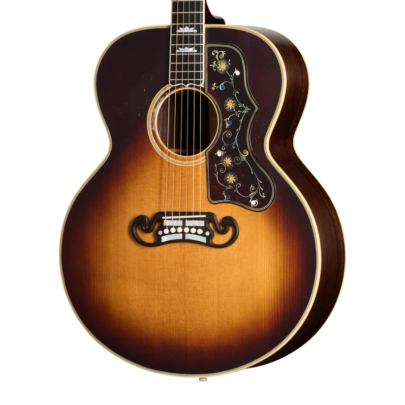 Gibson Pre-War SJ200 Rosewood Acoustic Guitar Light Aged - Vintage Burst - Image 3