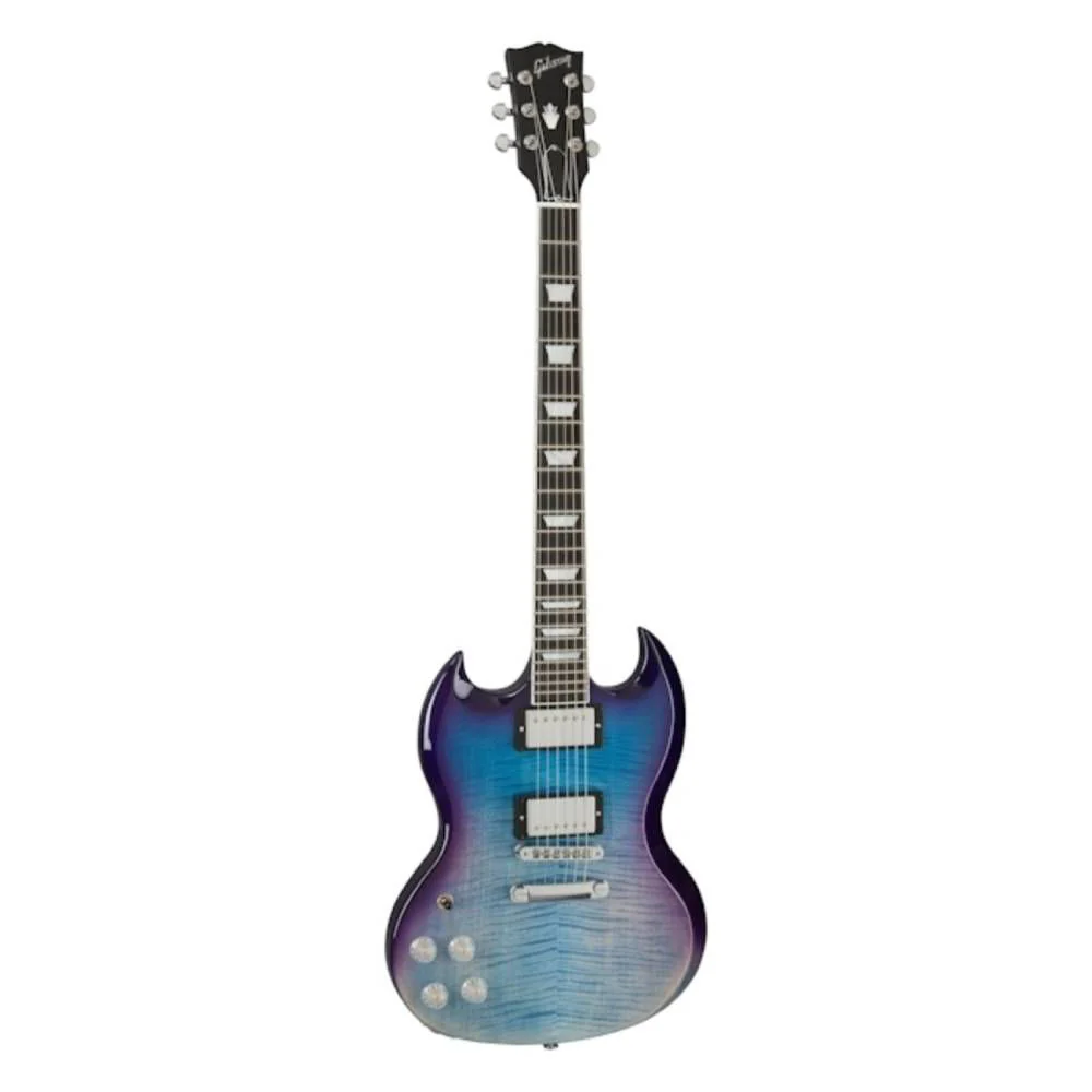 Gibson SG Modern Left-Handed Electric Guitar - Blueberry Fade - Image 2