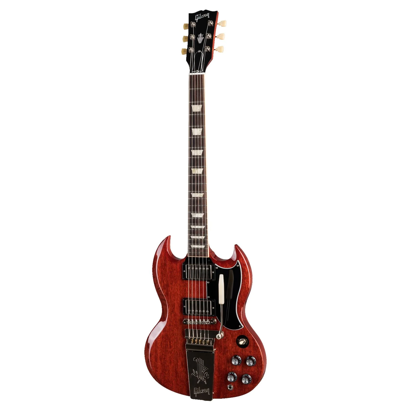 Gibson SG Standard 61 Maestro Vibrola Electric Guitar - Vintage Cherry - Image 4