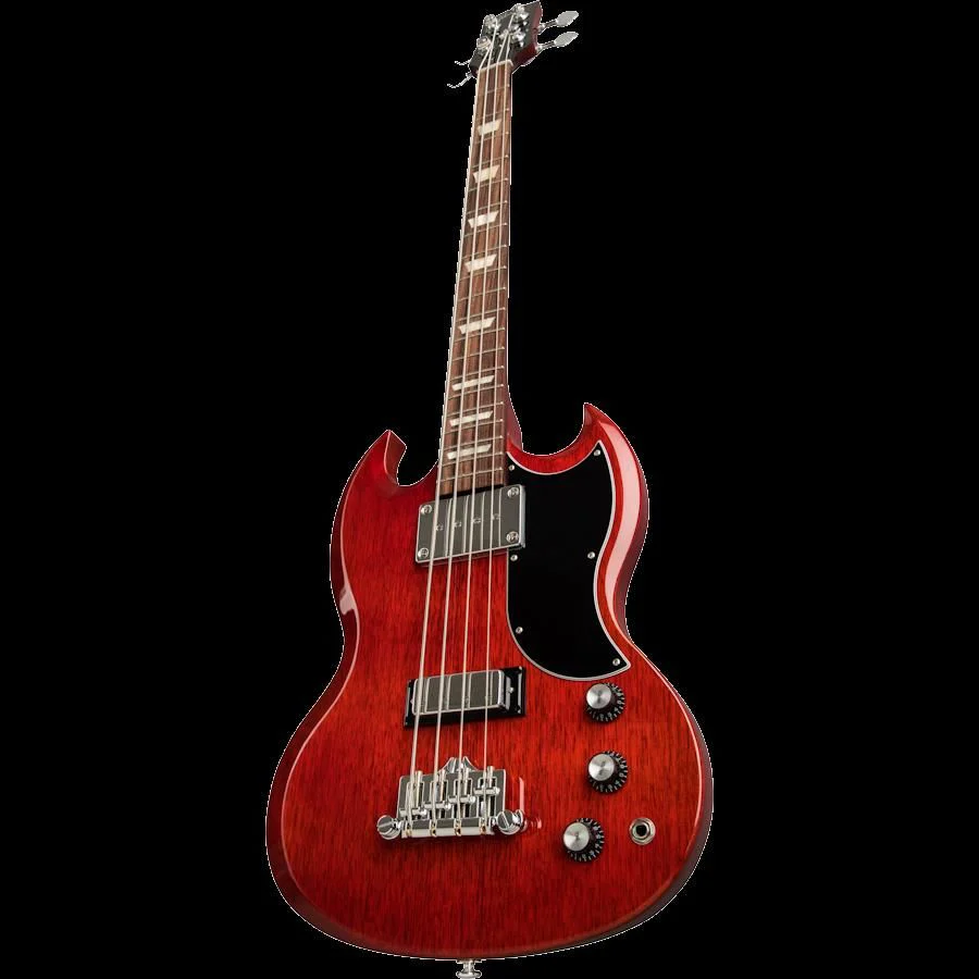 Gibson SG Standard Bass Guitar - Heritage Cherry - Image 2