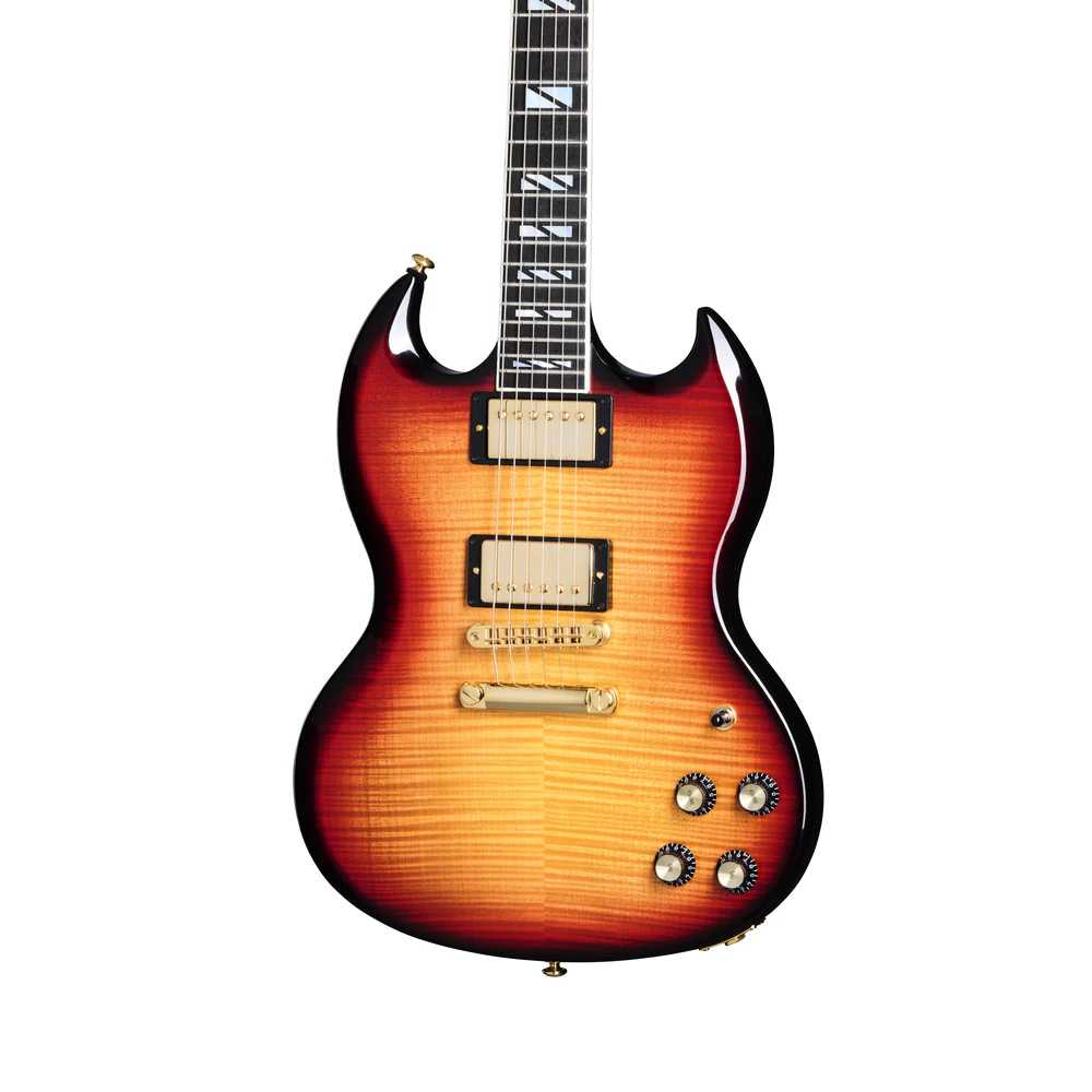 Gibson SG Supreme Electric Guitar in Supreme Fireburst - Image 4