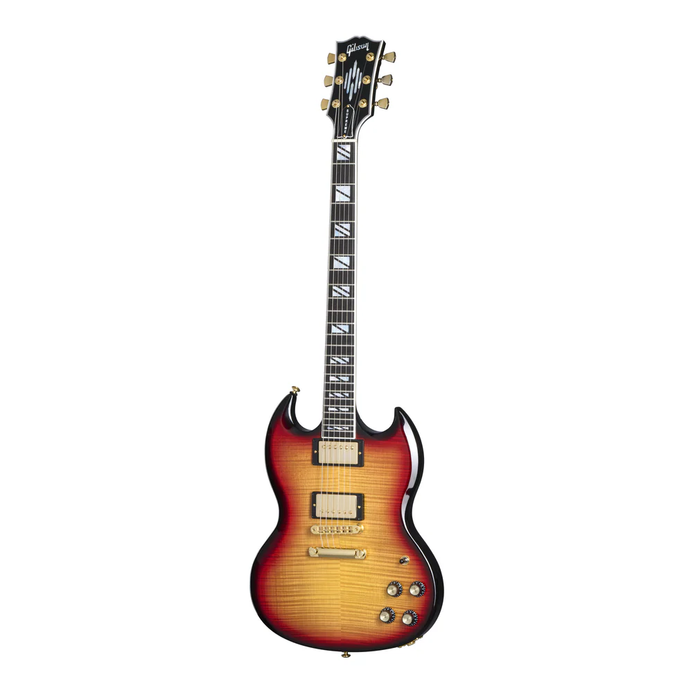 Gibson SG Supreme Electric Guitar in Supreme Fireburst - Image 8