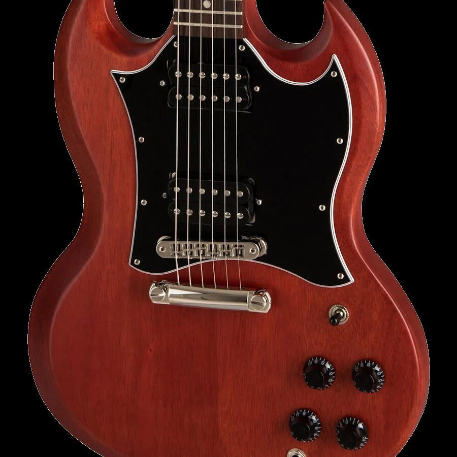 Gibson SG Tribute Electric Guitar in Vintage Cherry Satin - Image 3