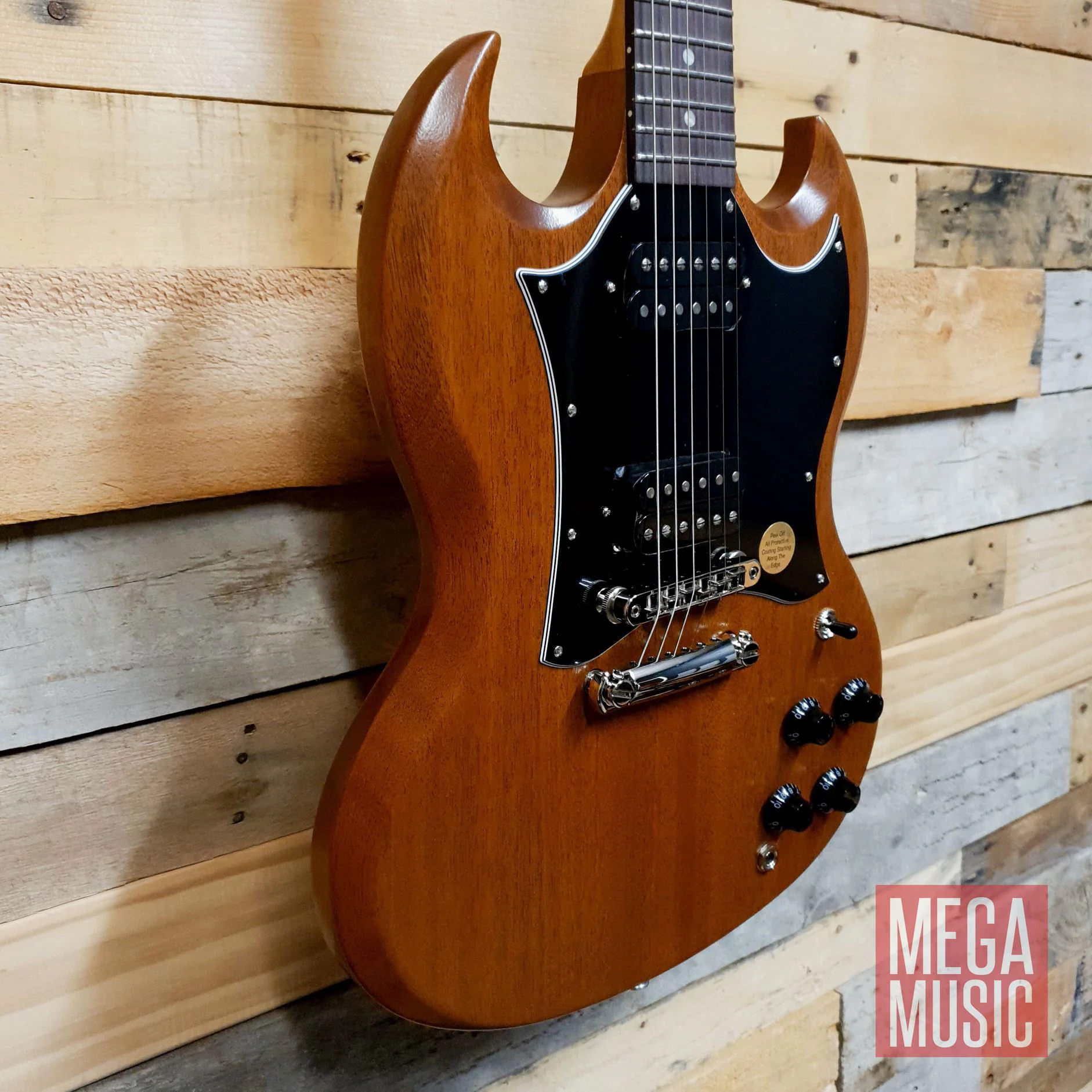 Gibson SG Tribute Electric Guitar - Natural Walnut - Image 2