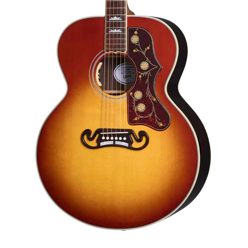 Gibson SJ-200 Standard Rosewood Acoustic Guitar - Rosewood Burst - Image 3