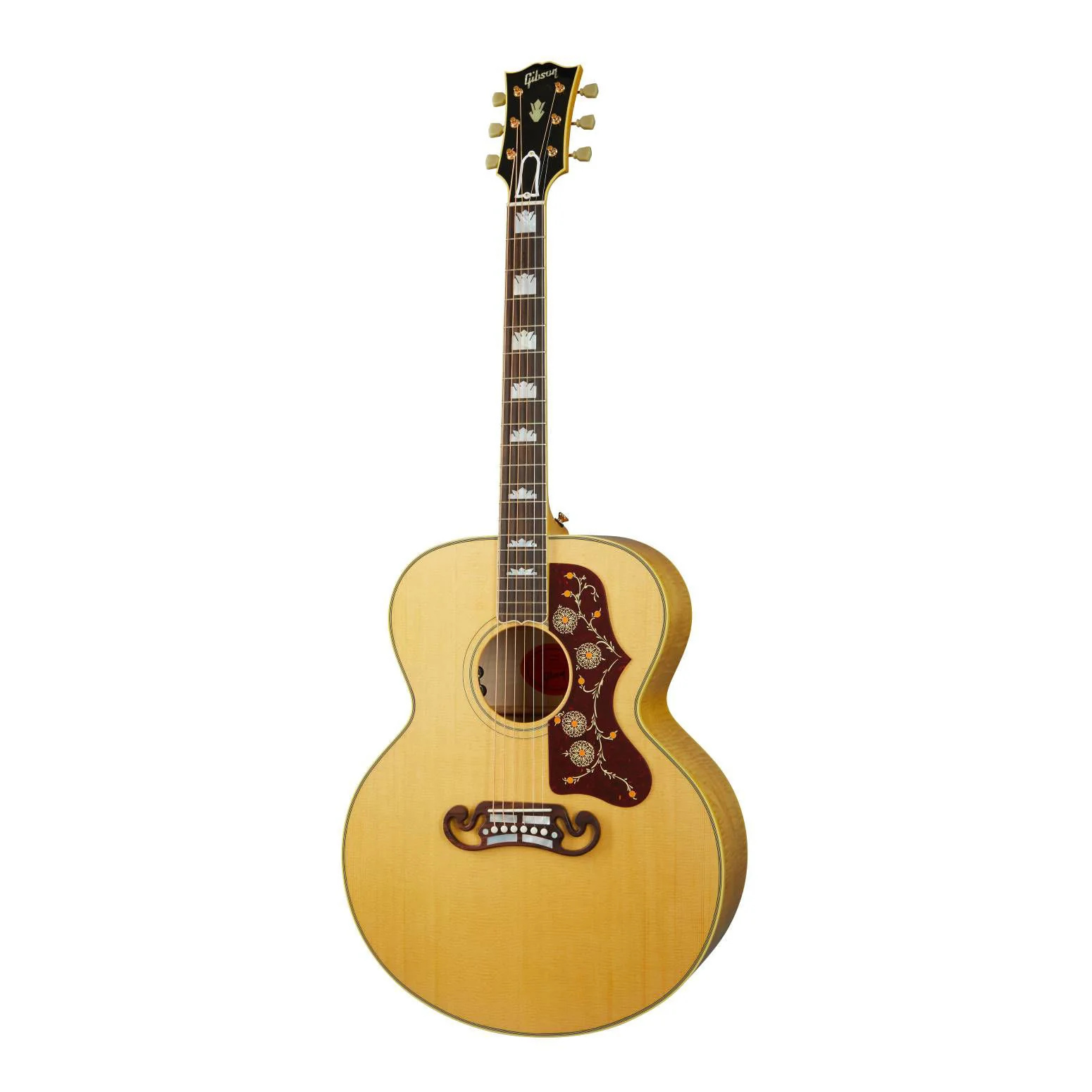 Gibson SJ200 Acoustic Guitar in Original Antique Natural - Image 5