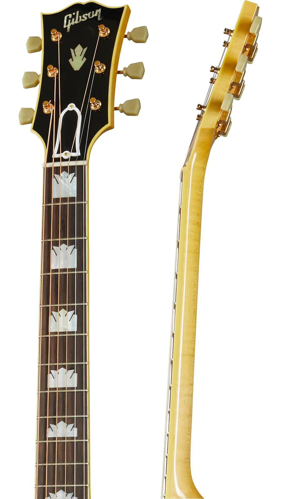 Gibson SJ200 Acoustic Guitar in Original Antique Natural - Image 6