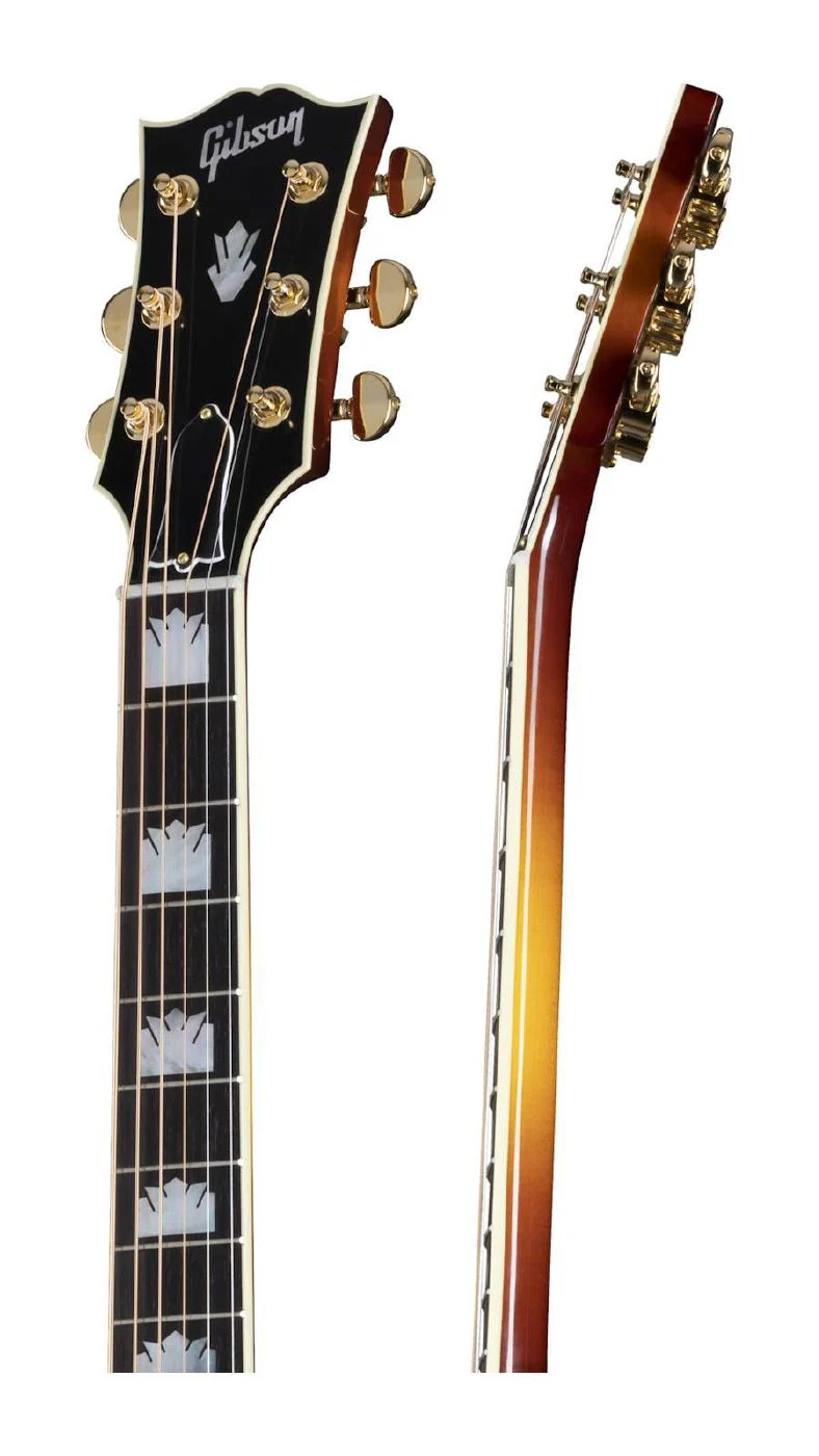 Gibson SJ200 Standard Acoustic Guitar - Maple Autumn Burst - Image 4