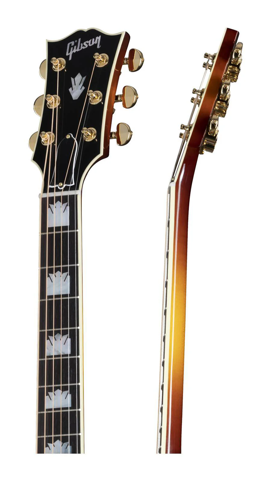 Gibson SJ200 Standard Acoustic Guitar - Maple Autumn Burst - Image 7