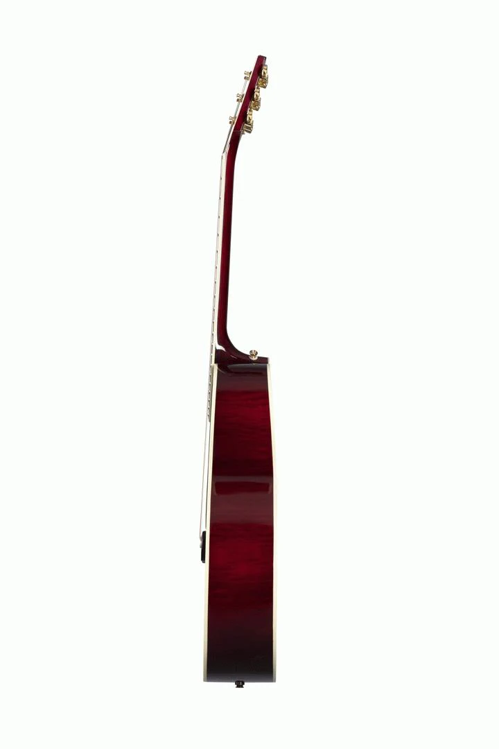 Gibson SJ200 Standard Acoustic Guitar - Maple Wine Red - Image 6