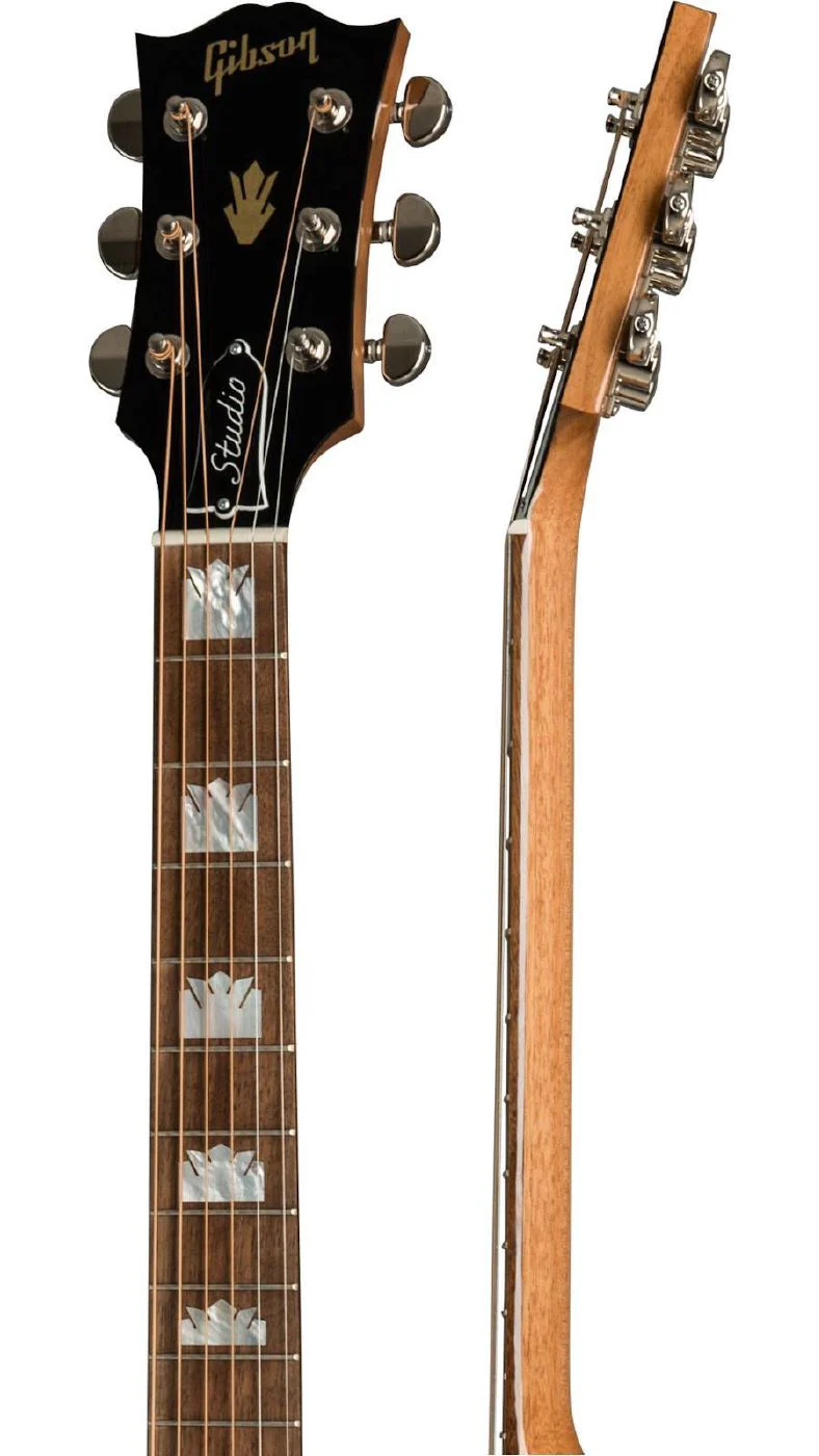 Gibson SJ200 Studio Acoustic Guitar - Walnut - Antique Natural - Image 4