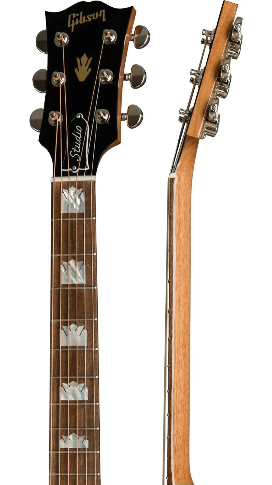 Gibson SJ200 Studio Acoustic Guitar - Walnut - Antique Natural - Image 5