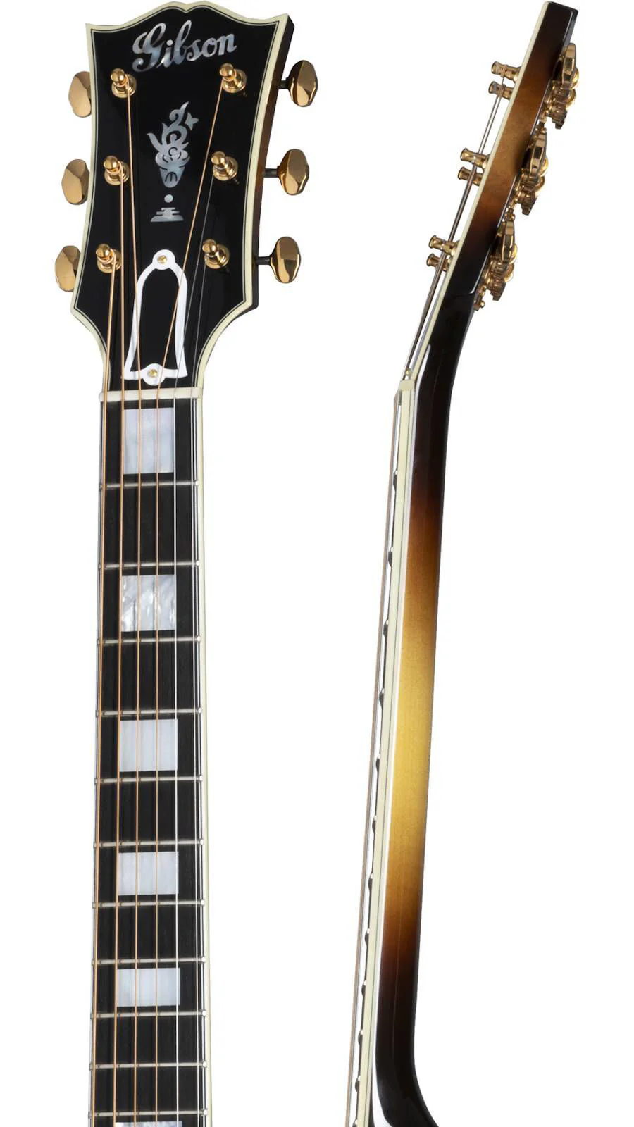 Gibson SJ200 Western Classic Acoustic Guitar - Vintage Sunburst - Image 6