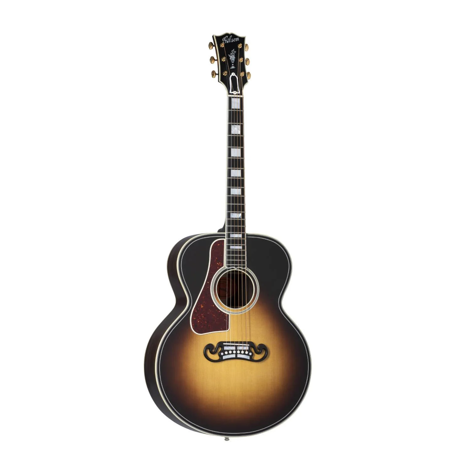 Gibson SJ200 Western Classic Left-Handed Acoustic Guitar - Vintage Sunburst - Image 2