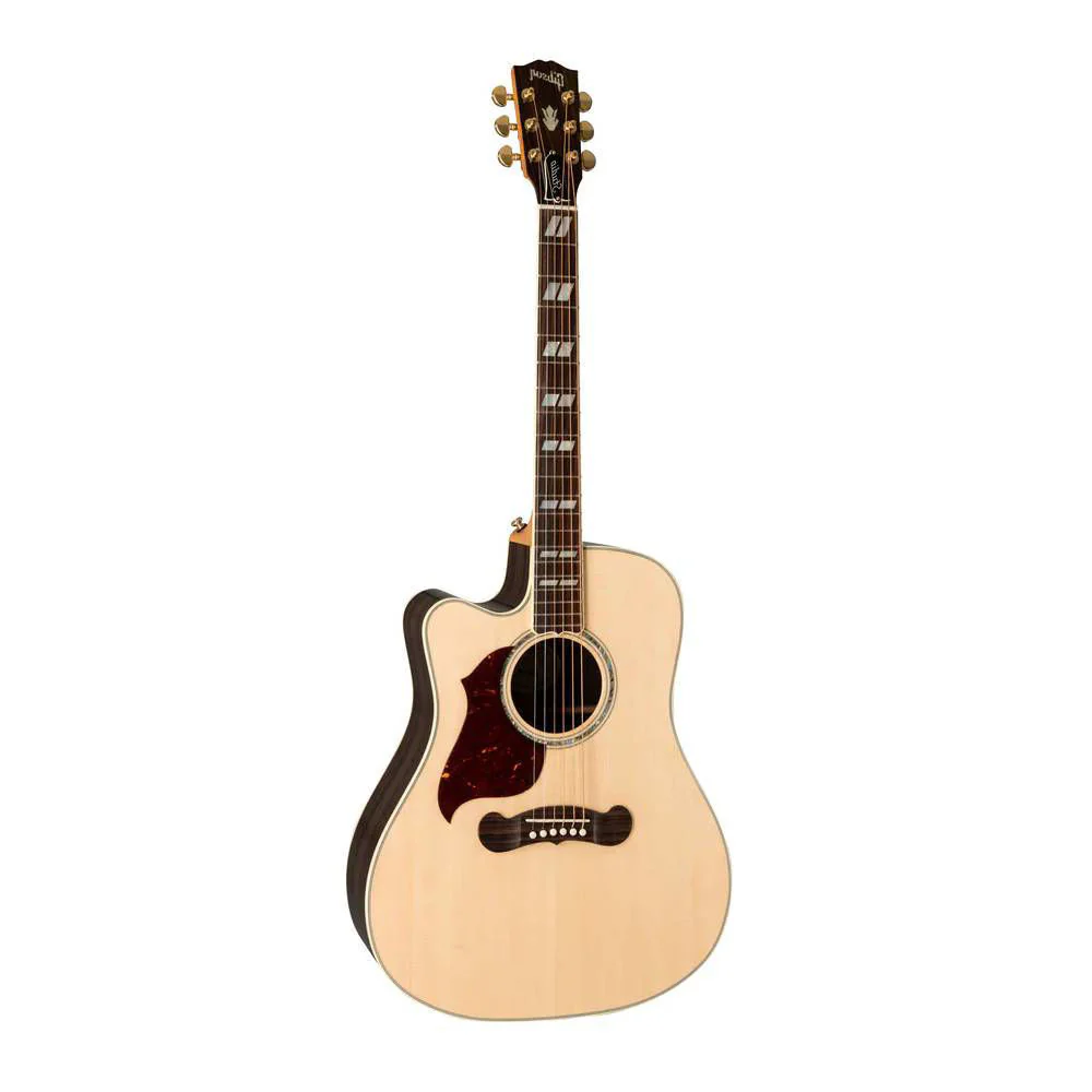 Gibson Songwriter Cutaway Left-Handed Acoustic Guitar in Antique Natural - Image 2
