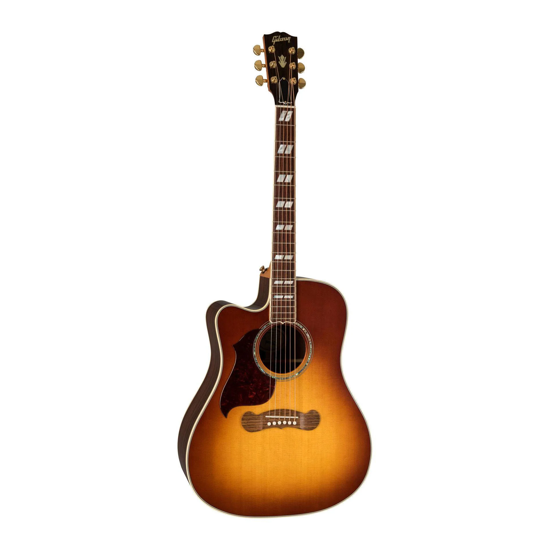 Gibson Songwriter Cutaway Left-Handed Acoustic Guitar in Rosewood Burst - Image 2