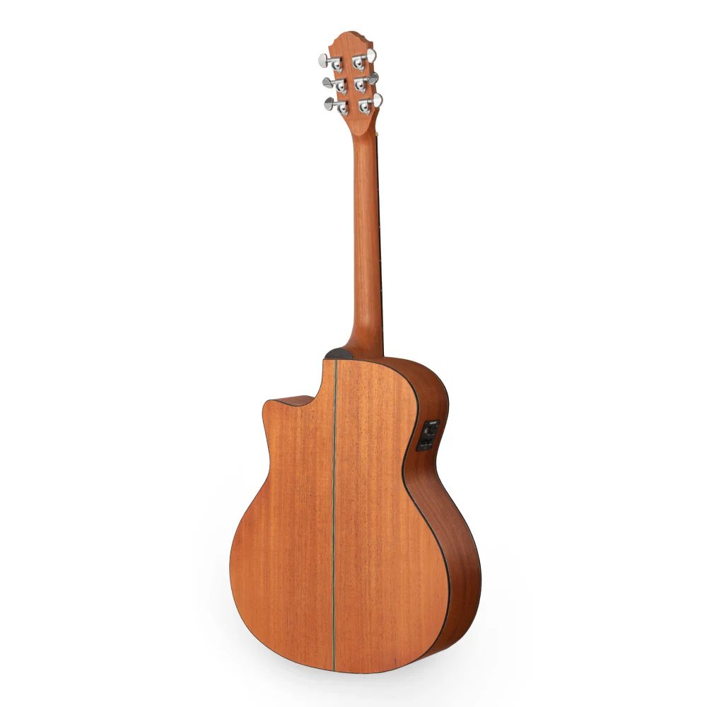 Gilman GA12CE Grand Auditorium Acoustic Guitar with Pickup in Natural Satin - Image 2