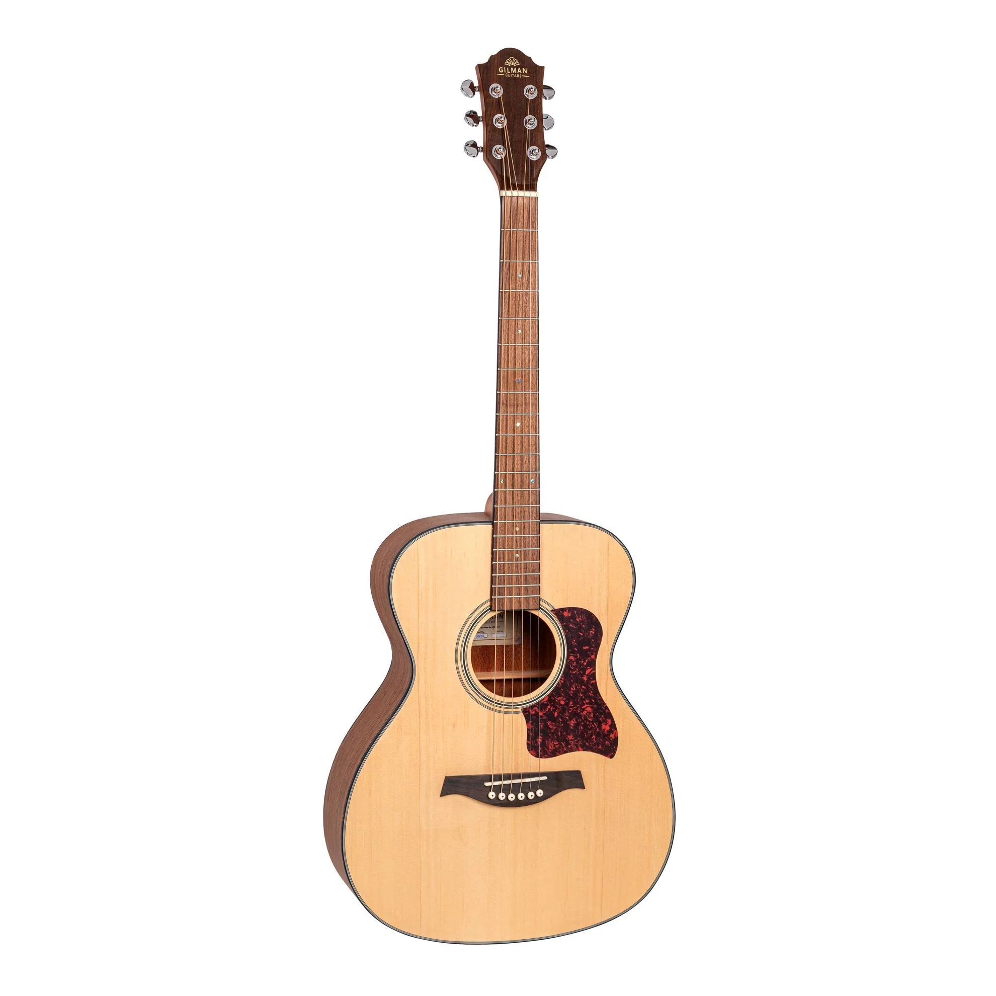 Gilman GOM10 Orchestra Acoustic Guitar in Natural Satin - Image 2