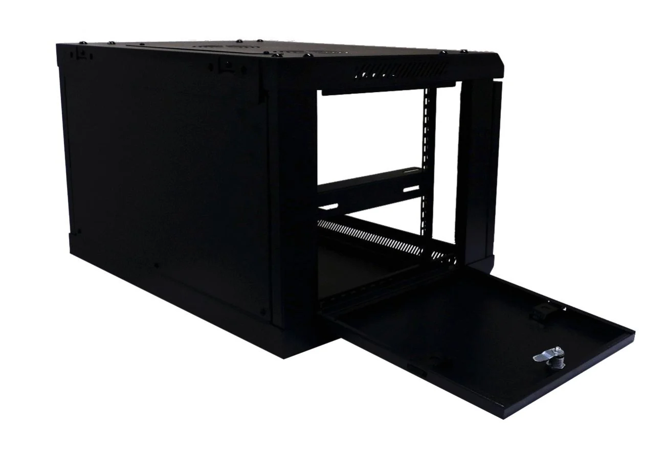 Global 6RU Wall Mount Rack Enclosure - Image 3