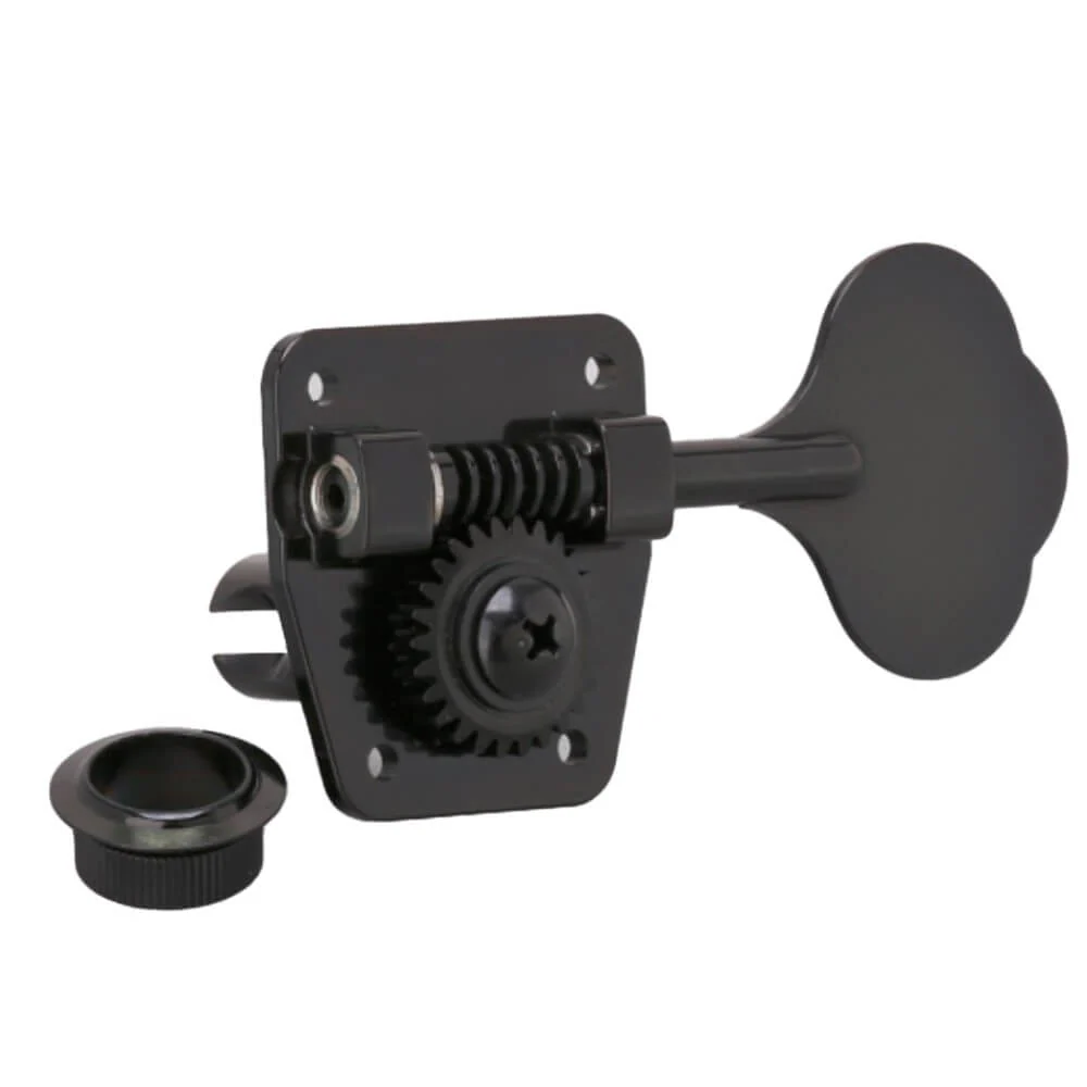 Gotoh GB2 4-In-Line Bass Guitar Machine Heads Set - Black - Image 3