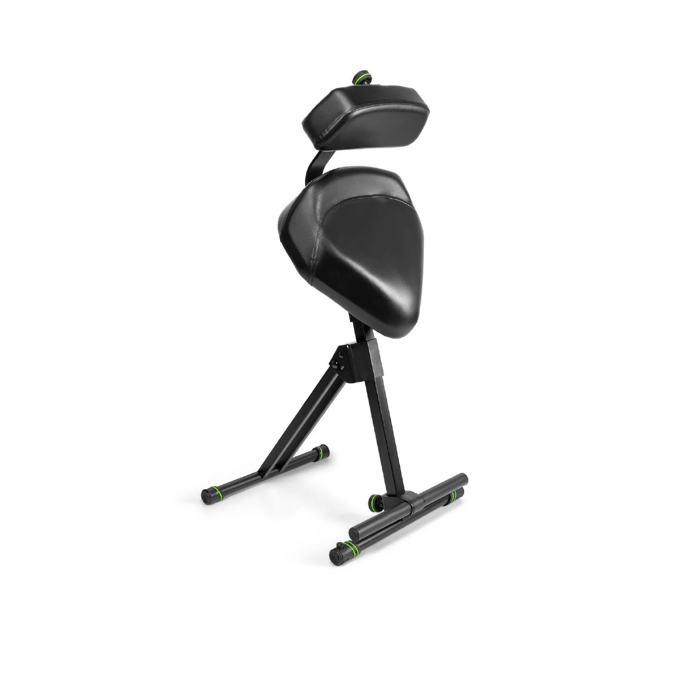 Gravity GFMSEAT1BR Adjustable Musicians Stool with Back Rest - Supports up to 100kg - Image 6