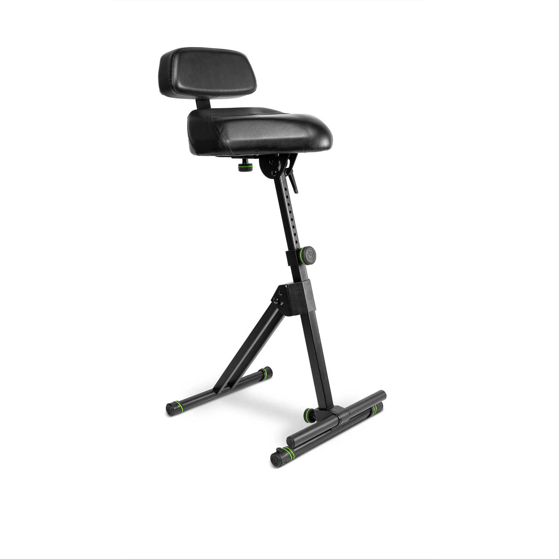 Gravity GFMSEAT1BR Adjustable Musicians Stool with Back Rest - Supports up to 100kg - Image 9
