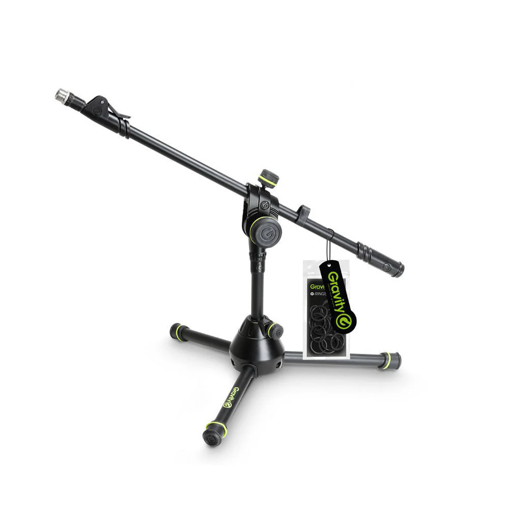 Gravity GMS3122HDB Short Tripod Microphone Stand with Heavy Duty Base - Image 4