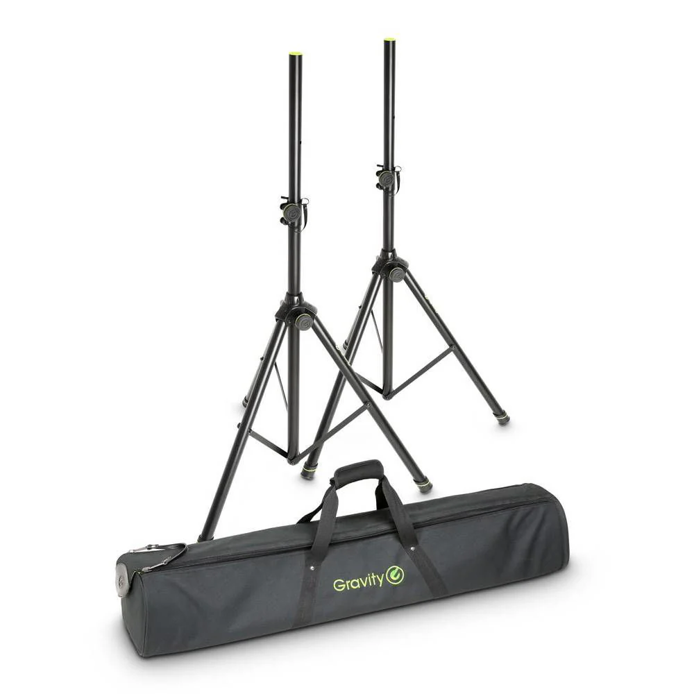 Gravity GSS5211BSET1 Speaker Stand Pair with Carry Bag 50kg Max. Load - Image 2