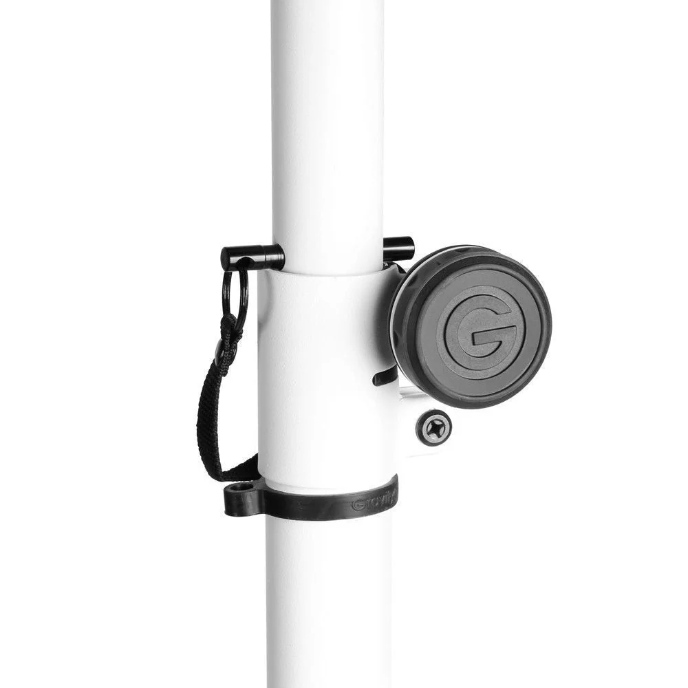 Gravity SP5211W White Speaker Stand 35 mm Aluminium - Image 3
