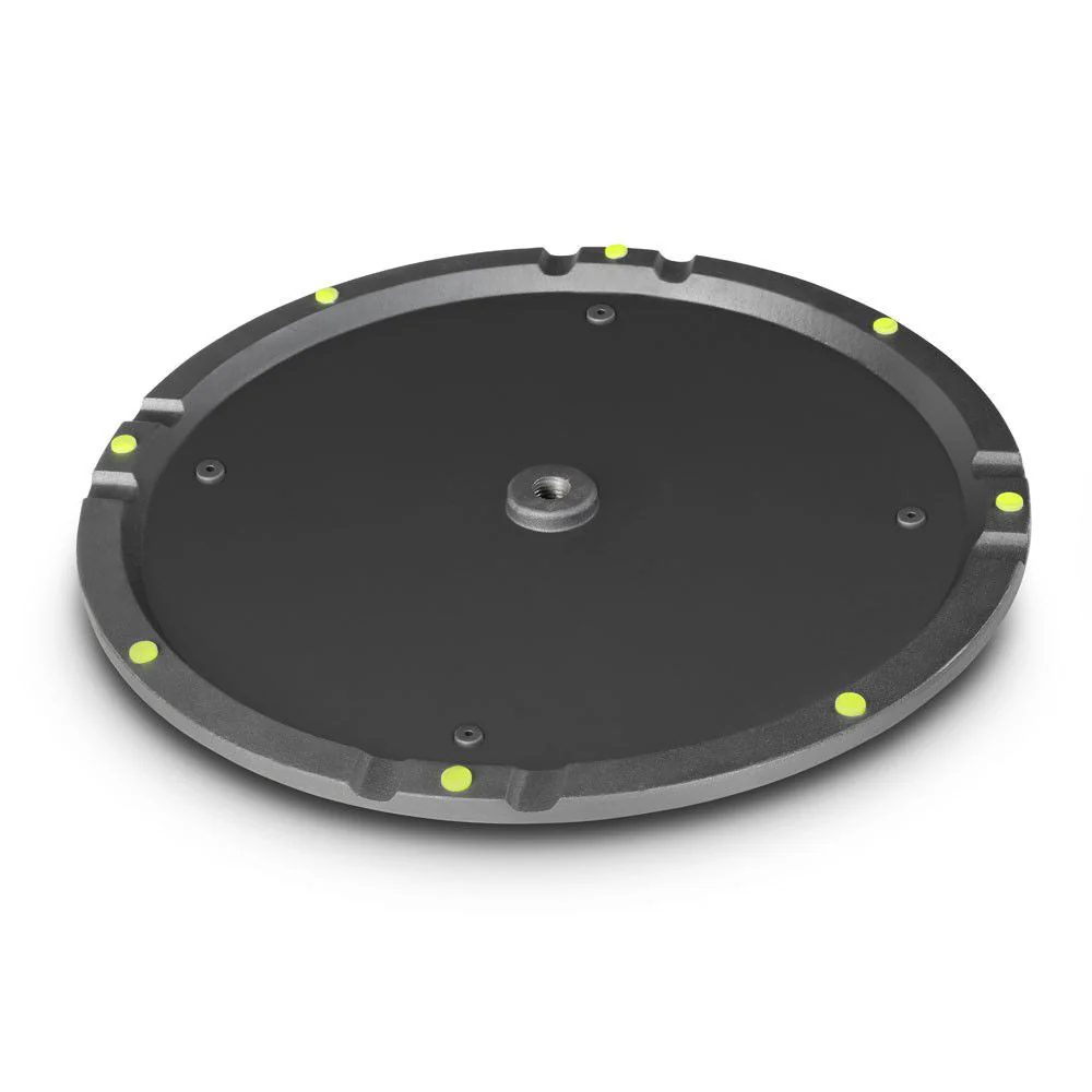 Gravity WB123B Round Cast Iron Base For M20 Poles - Image 2